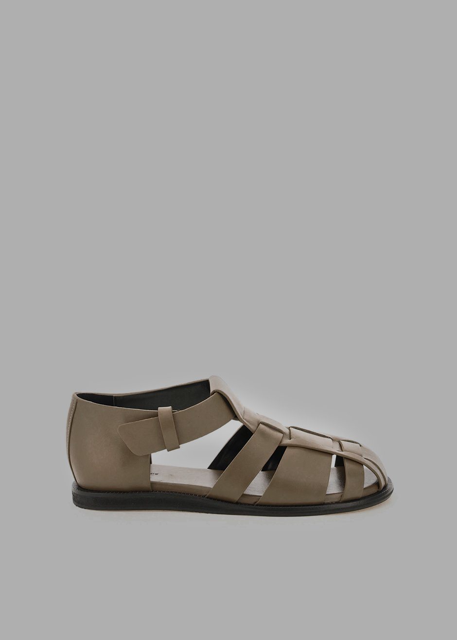 Low Classic Gladiator Sandals - Khaki