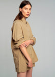 Lui Organic Cotton Shirt - Sahara Shirt The Frankie Shop 