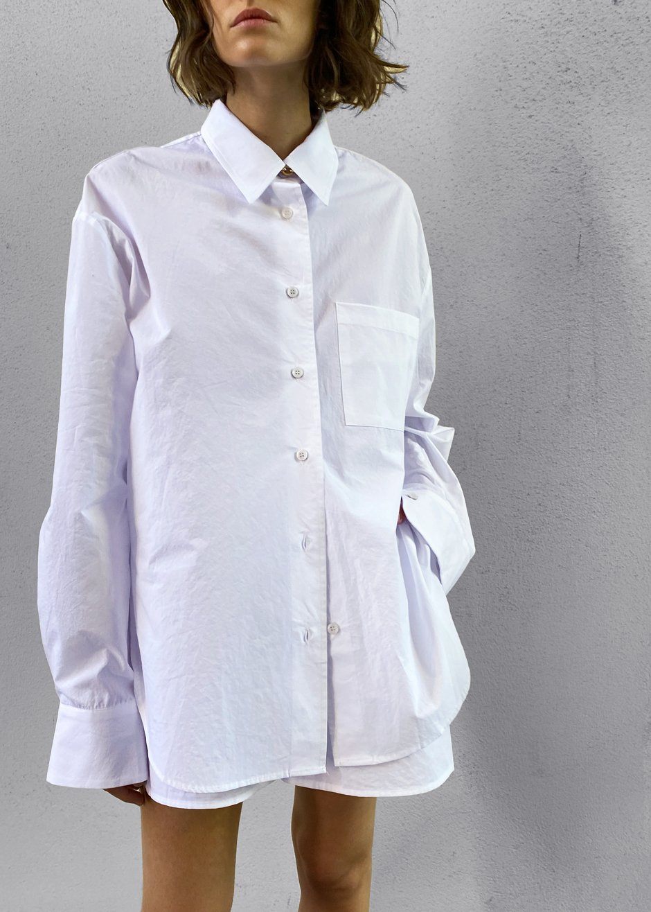 Lui Organic Cotton Shirt - White - 9