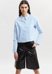 Manua Leather Shorts by Remain Birger Christensen in Black Shorts Remain 