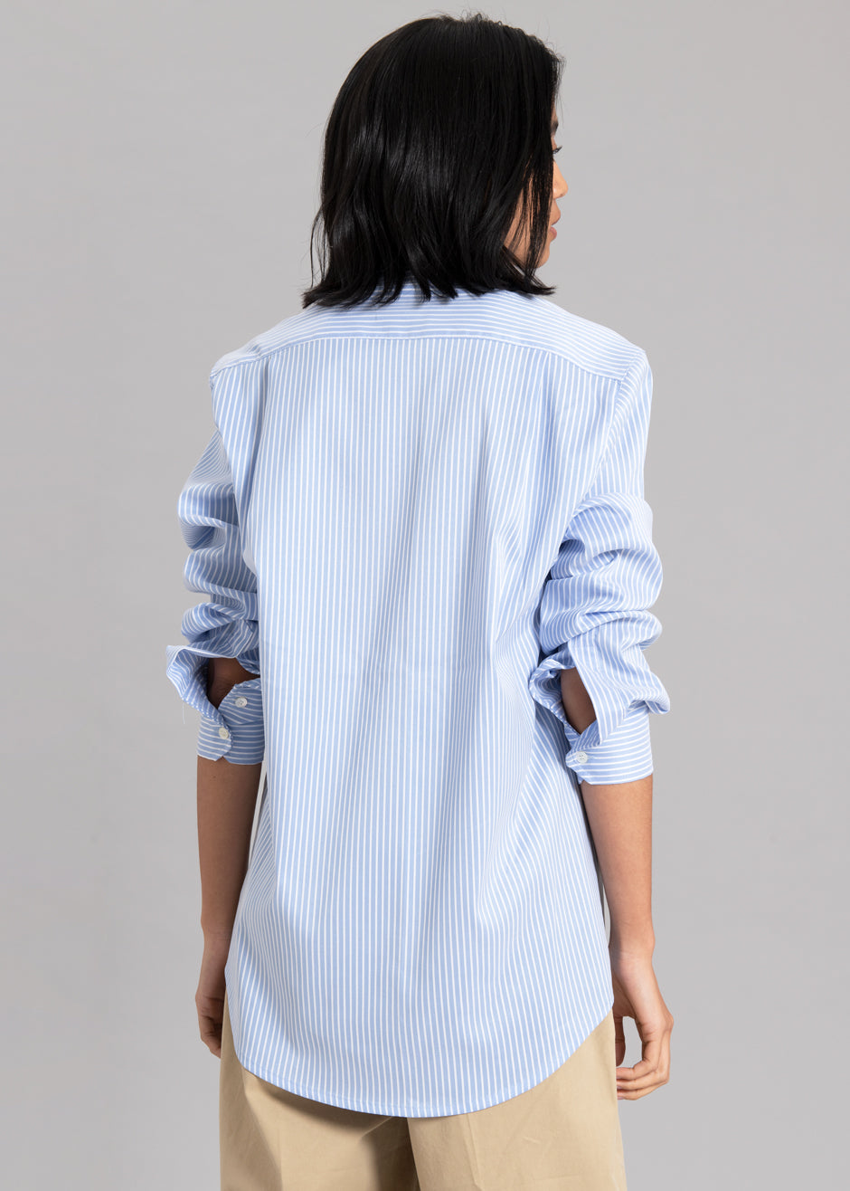 Mina Shirt - Blue Stripe - 10