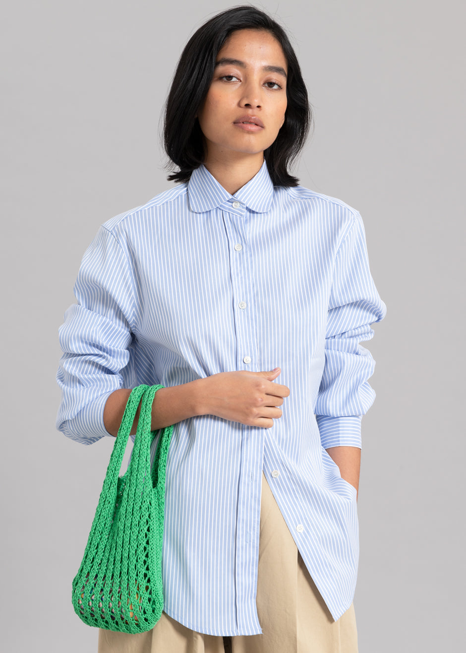 Mina Shirt - Blue Stripe - 5