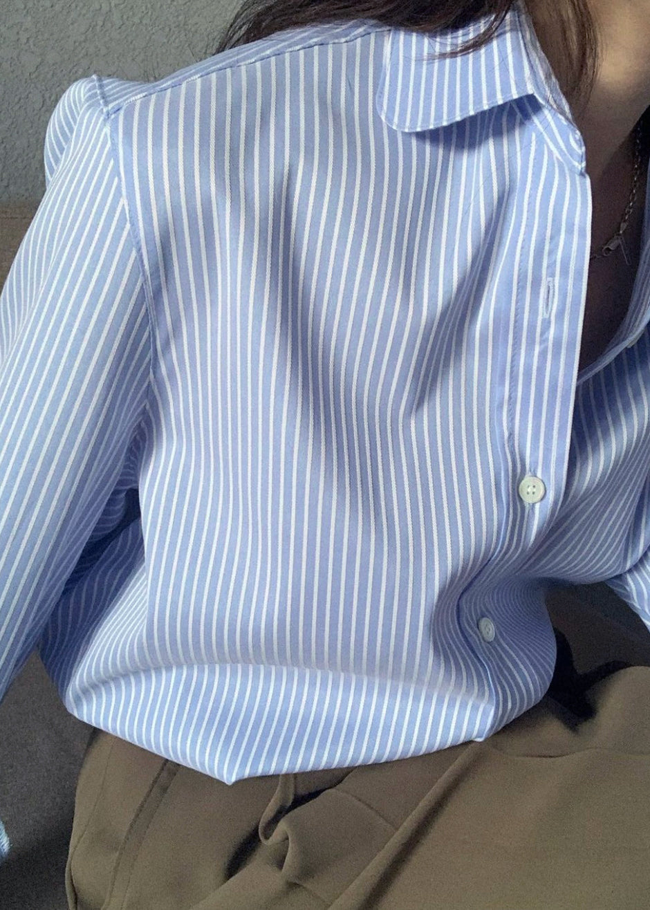 Mina Shirt - Blue Stripe - 9
