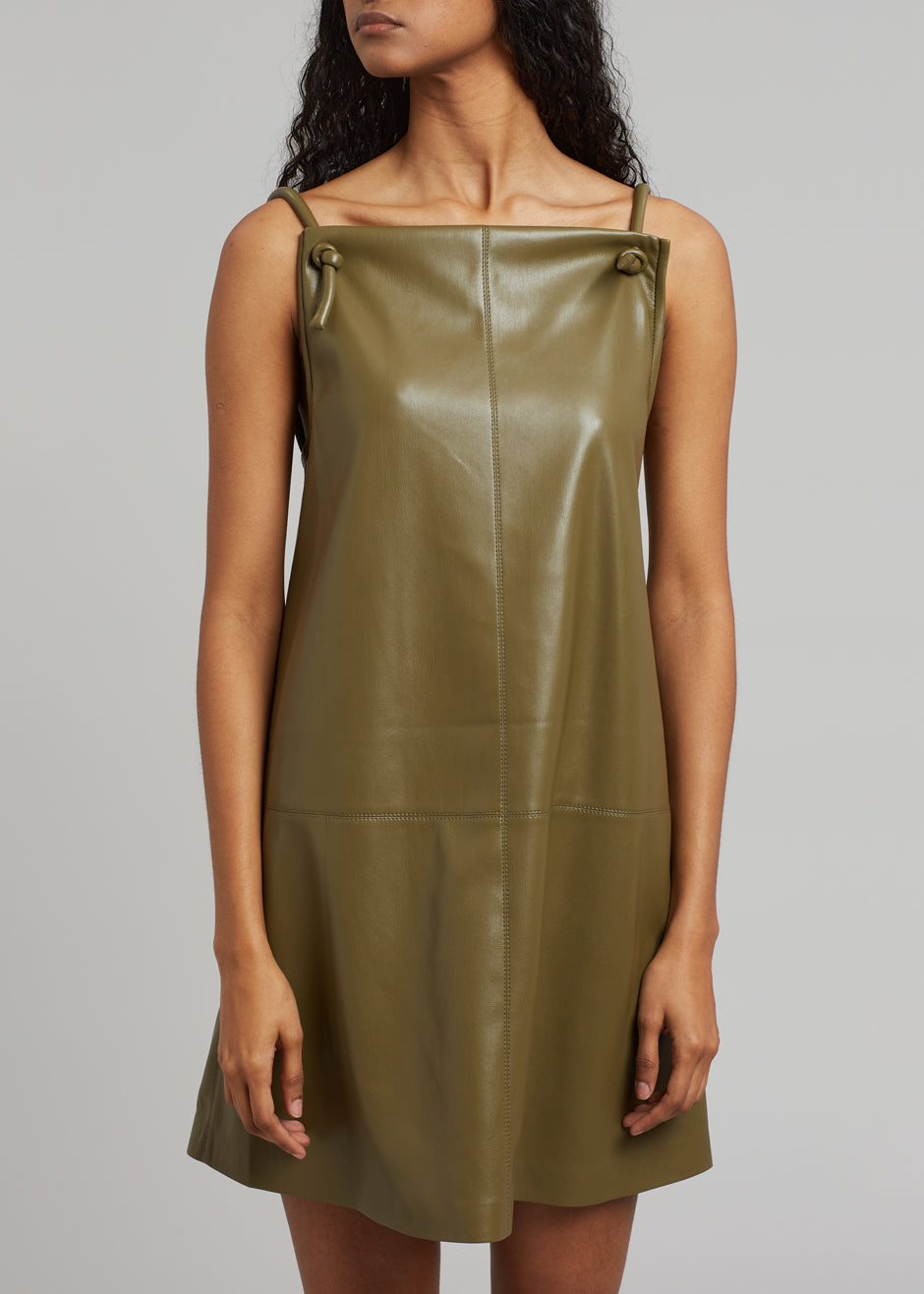 Nanushka Claire Vegan Leather Dress ...