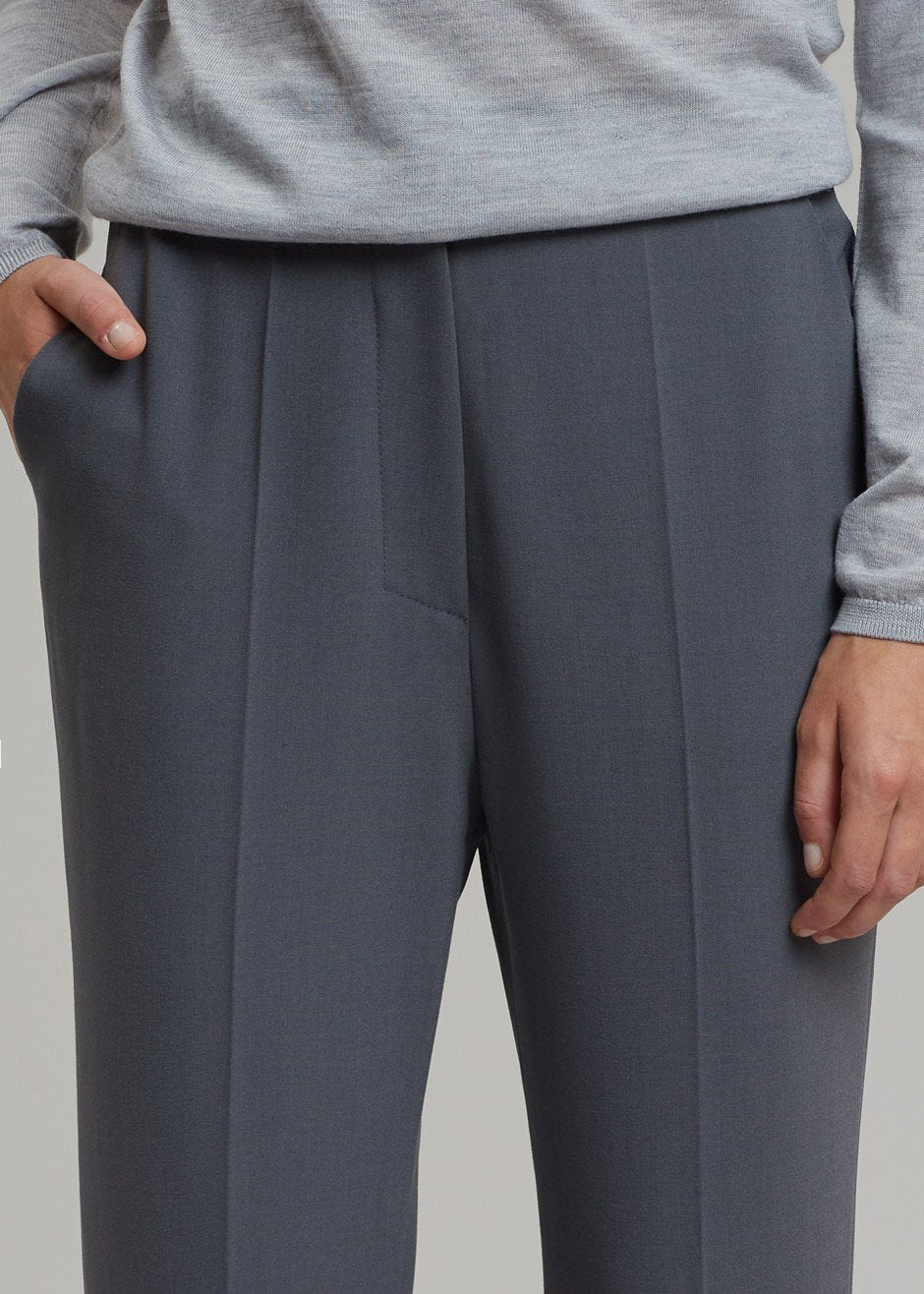 Nanushka Darby Stirrup Suit Pants - Grey - 8