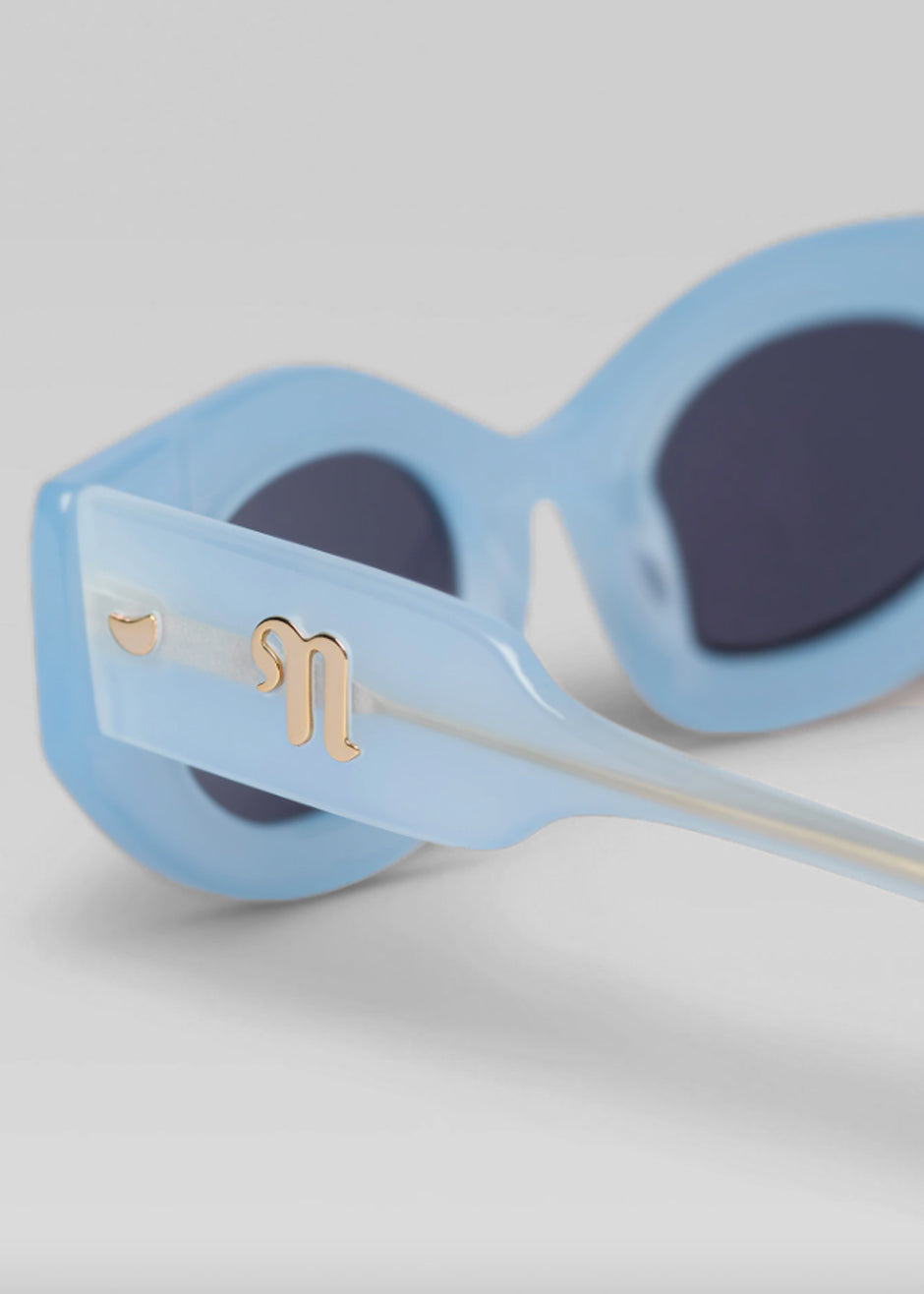 Nanushka Leonie Bio Plastic Sunglasses - Blue - 3