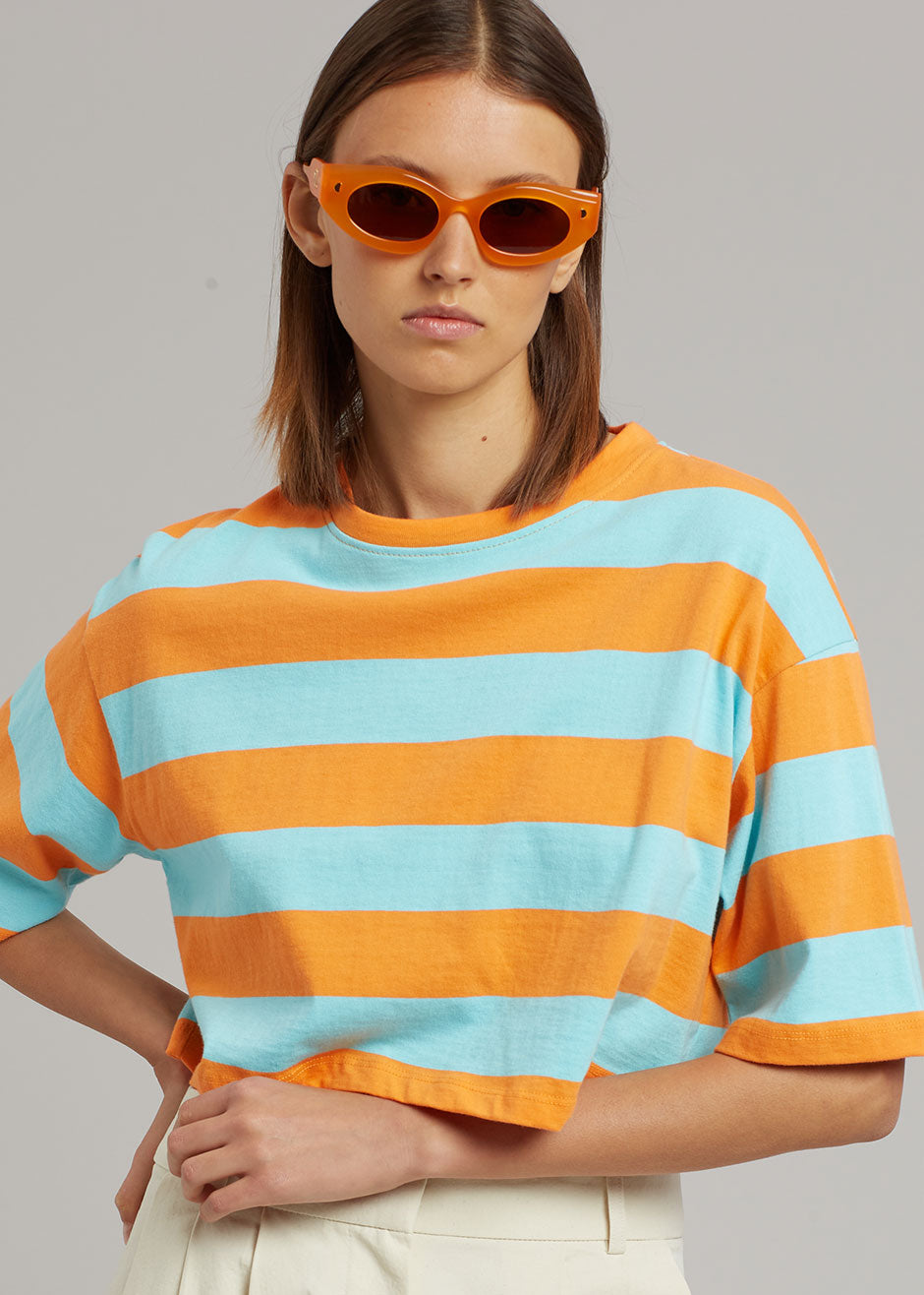 Nanushka Leonie Bio Plastic Sunglasses - Orange - 5