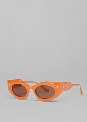 Nanushka Leonie Bio Plastic Sunglasses - Orange
