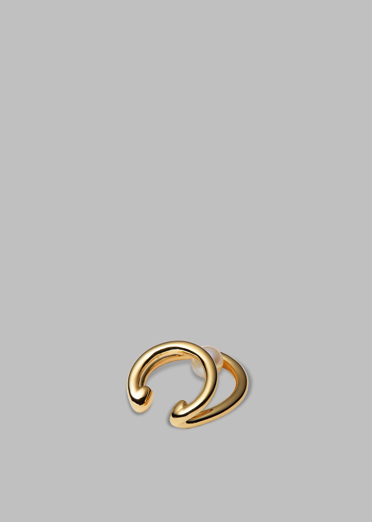 Otiumberg Double Pearl Cuff - Gold - 3