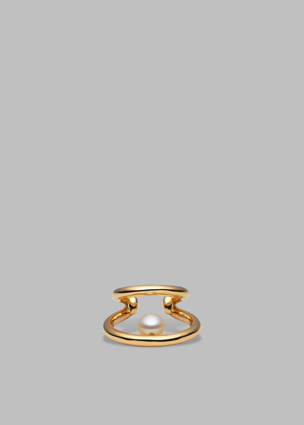 Otiumberg Double Pearl Cuff - Gold
