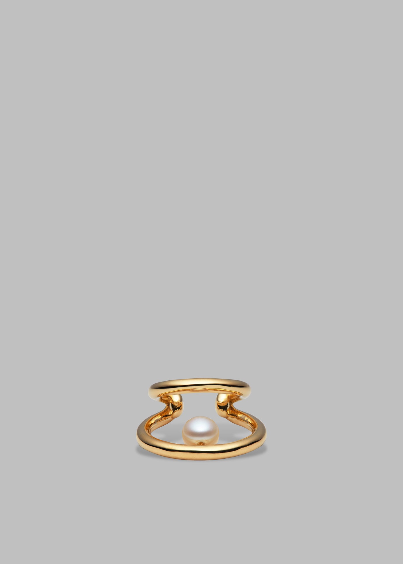 Otiumberg Double Pearl Cuff - Gold