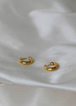 Otiumberg Small Chunky Hoops - Gold Jewelry Otiumberg 