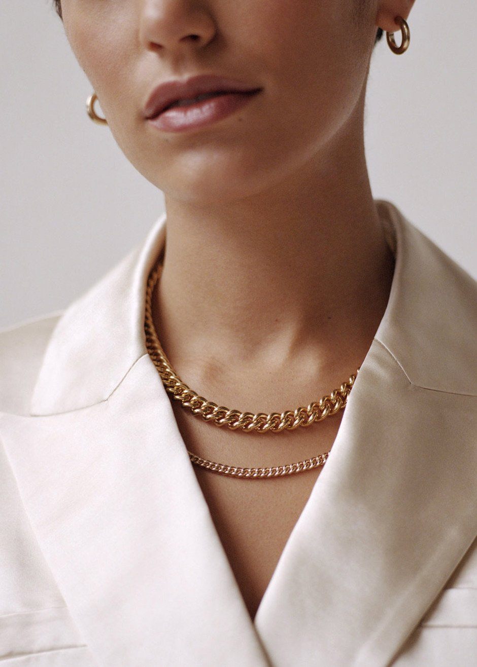 Laura Lombardi Presa Chain Necklace - Gold – The Frankie Shop