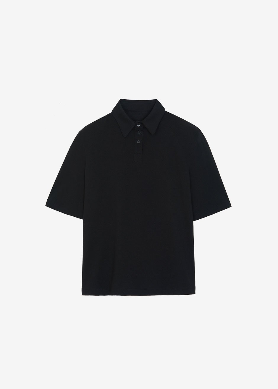 Rane Padded Shoulder Polo - Black - 9