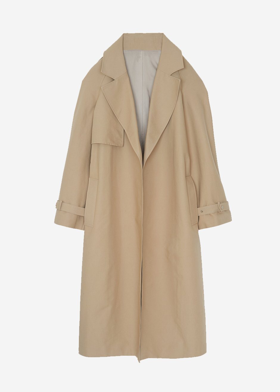 Rhodes Trench Coat - Natural - 10