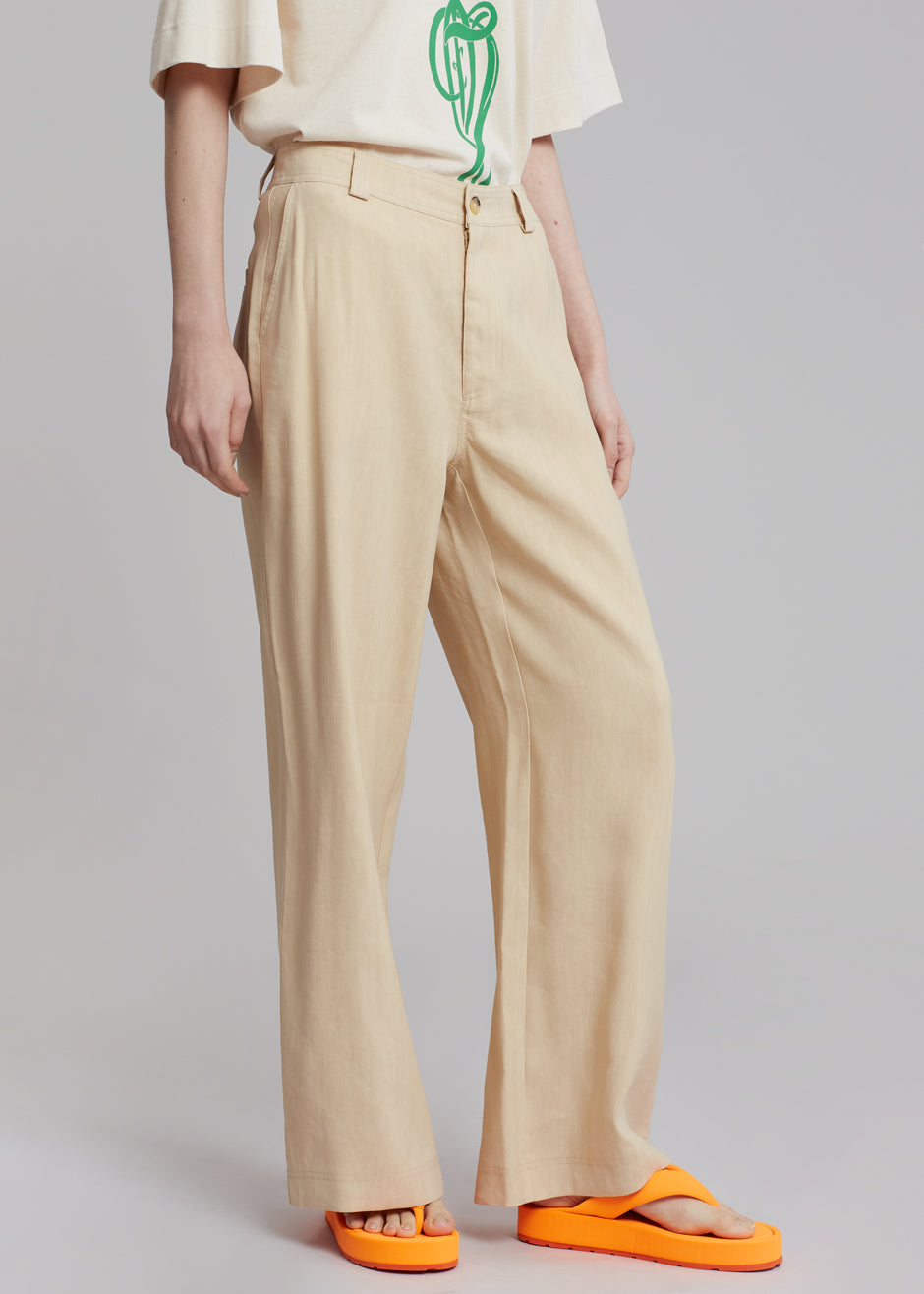 Rodebjer Annie Pants - Warm Sand - 4
