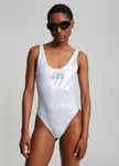 ROTATE Cismione Bathing Suit - Silver swimsuit Rotate 