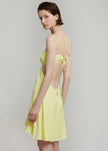 ROTATE Nanna Dress - Elfin Yellow Dress Rotate 