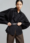 Sabi Blouse - Black Shirt Paper Moon 