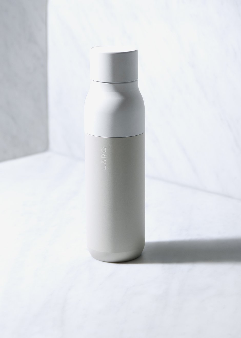 LARQ x TFS Self-Cleaning Water Bottle - Granite White - 8