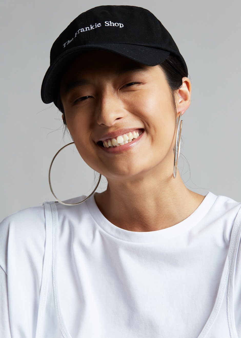 Frankie Baseball Cap - Black – The Frankie Shop