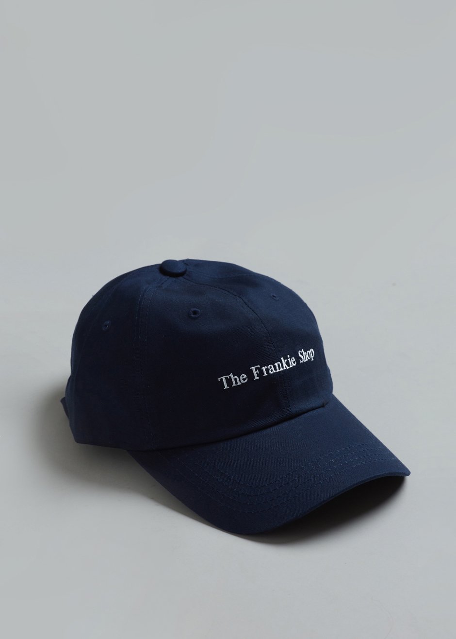 Frankie Baseball Cap - Navy - 2 - Summer Baseball Hat - Navy Hat The Frankie Shop [gender-male]