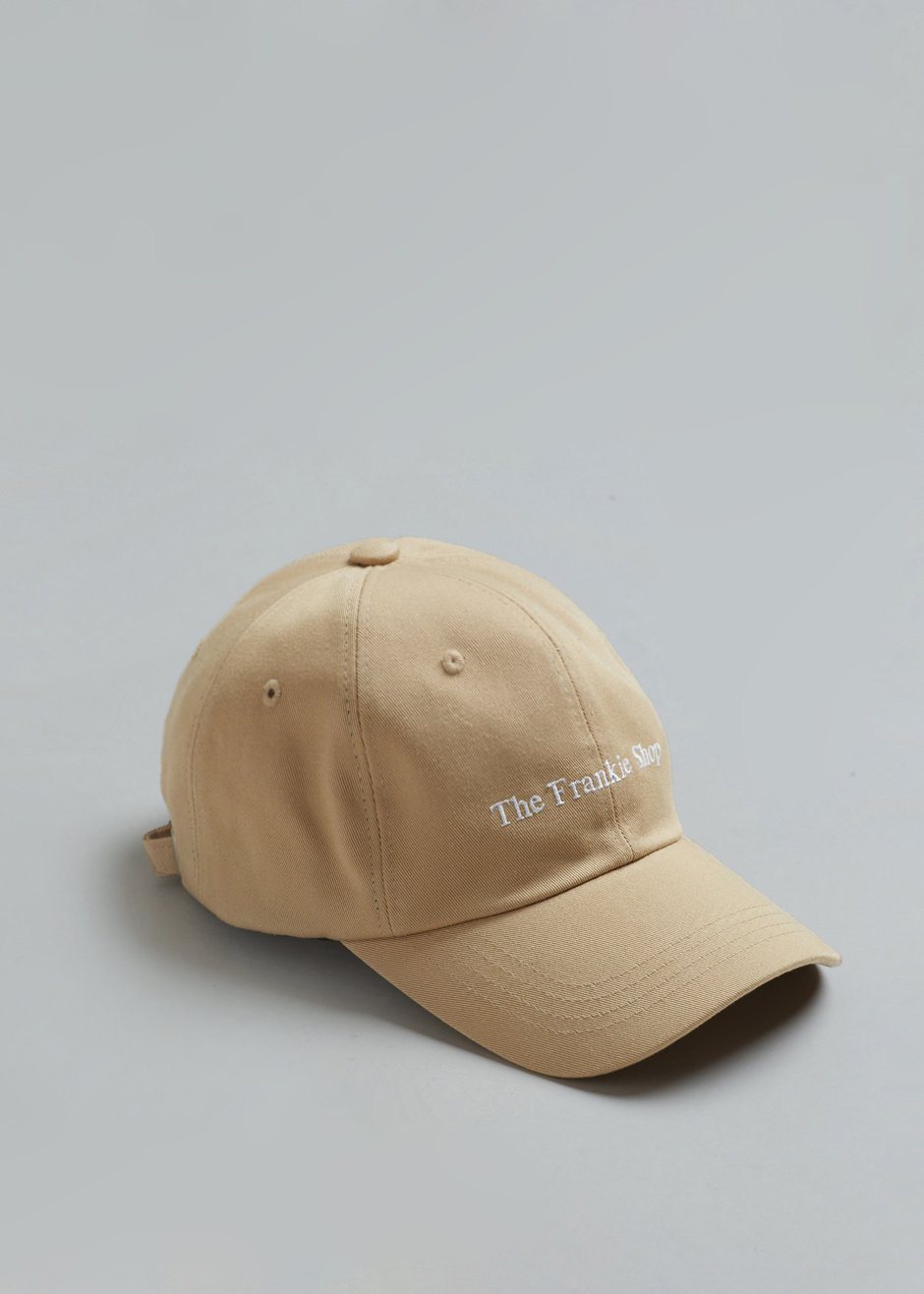 The Frankie Shop キャップ　アイボリー Frankie Baseball Cap - Sand – The Frankie Shop