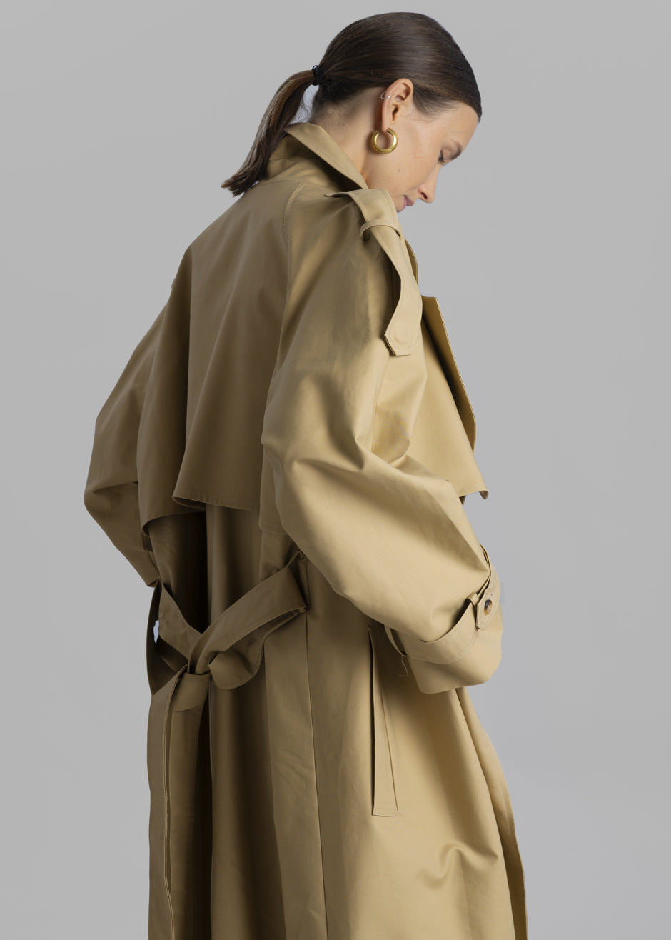 Suzanne Trench Coat - Beige - 1