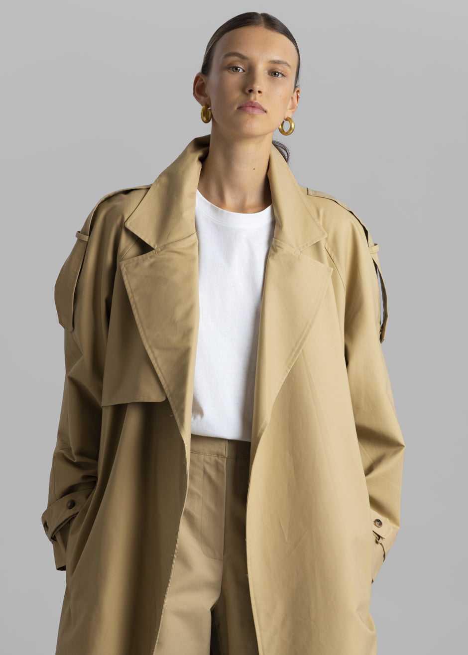 Suzanne Trench Coat - Beige - 8