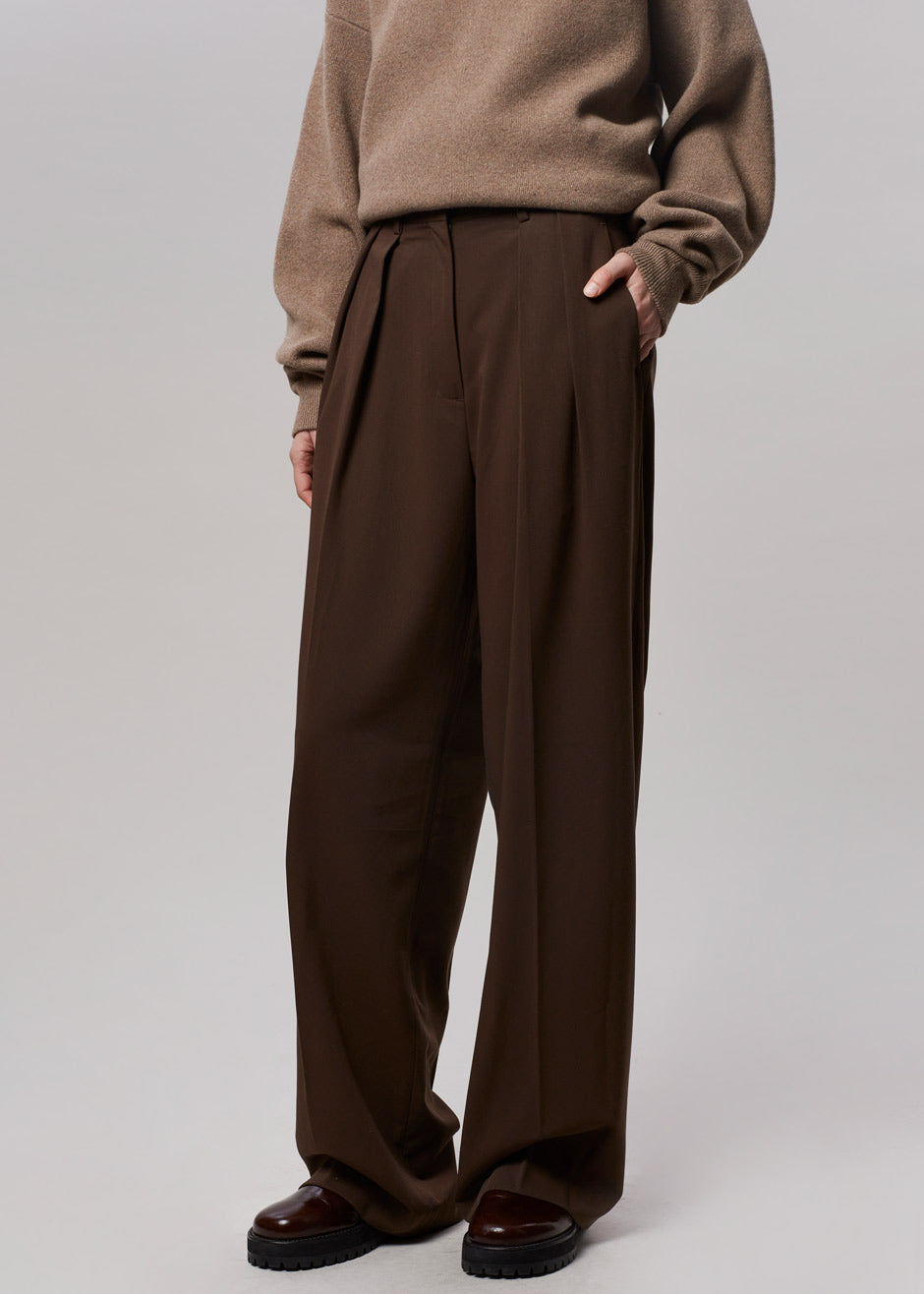 Dickies Pants: Original Dark Brown Work Pant 874DB