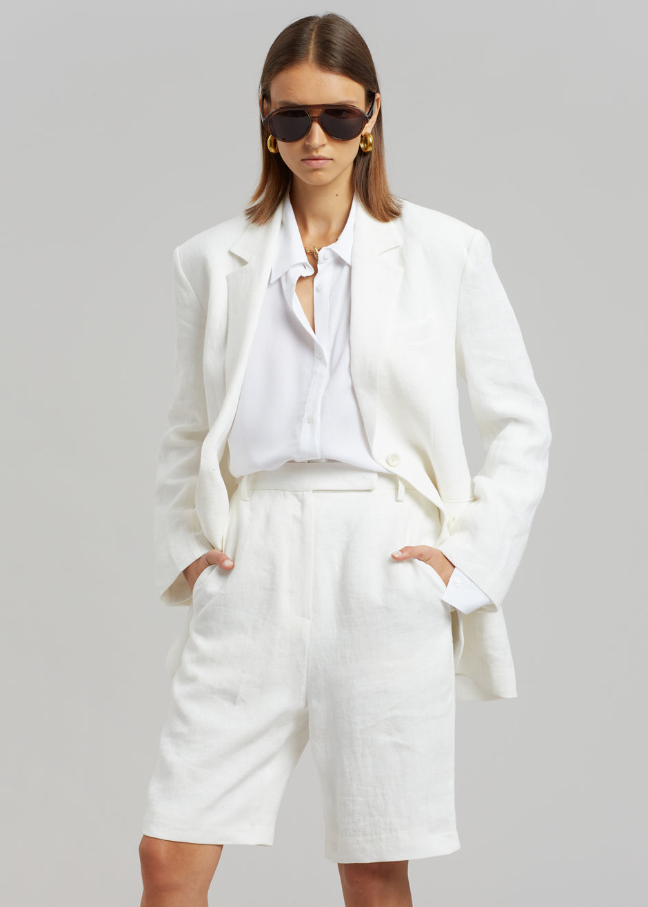 Large pants Massimo Dutti Grey size M International in Cotton - 39378601