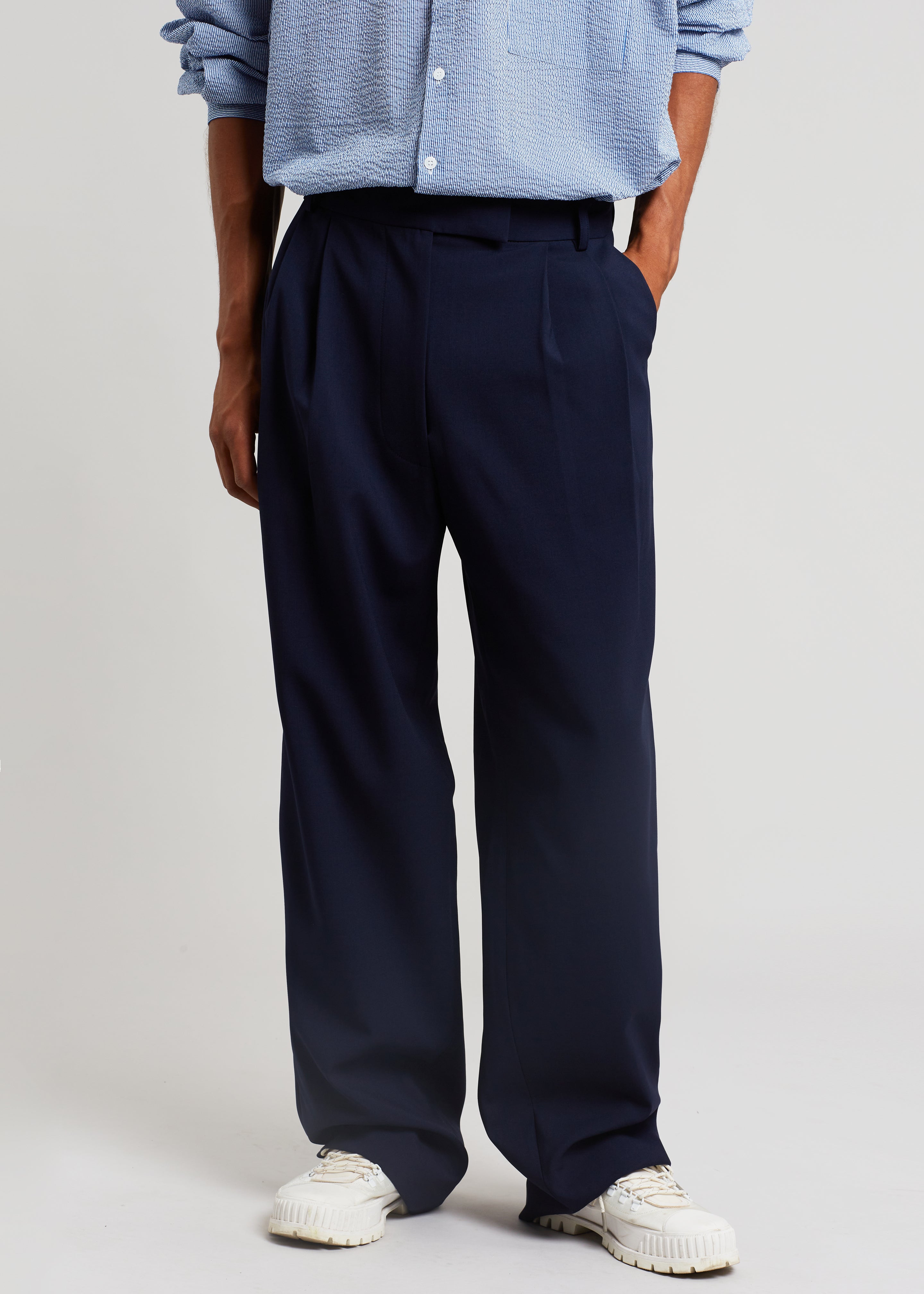Beo Suit Pants - Blue - 2