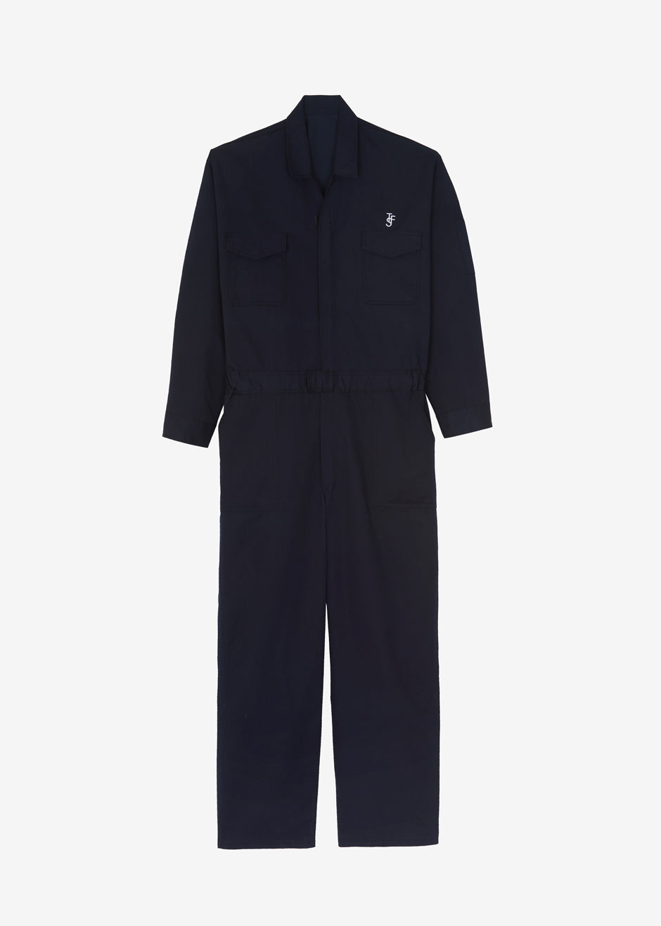 TFS Oversized Boiler Suit - Navy – The Frankie Shop