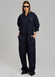 TFS Oversized Boiler Suit - Navy Jumpsuit The Frankie Shop 