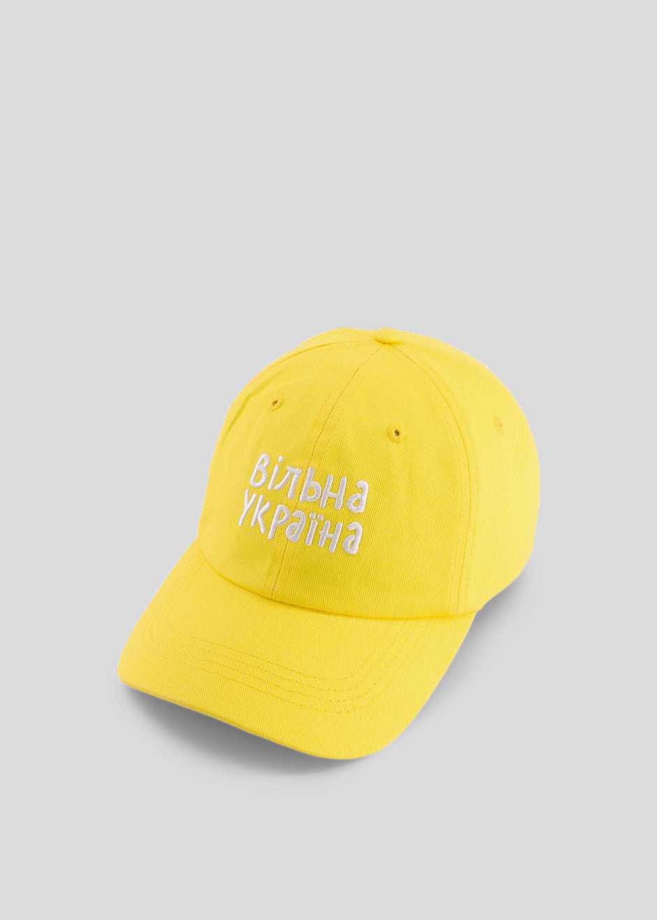 The Frankie Shop x Thomas Lélu Free Baseball Cap - Yellow