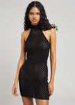 The Garment Egypt Halter Neck Dress - Black Dress The Garment 