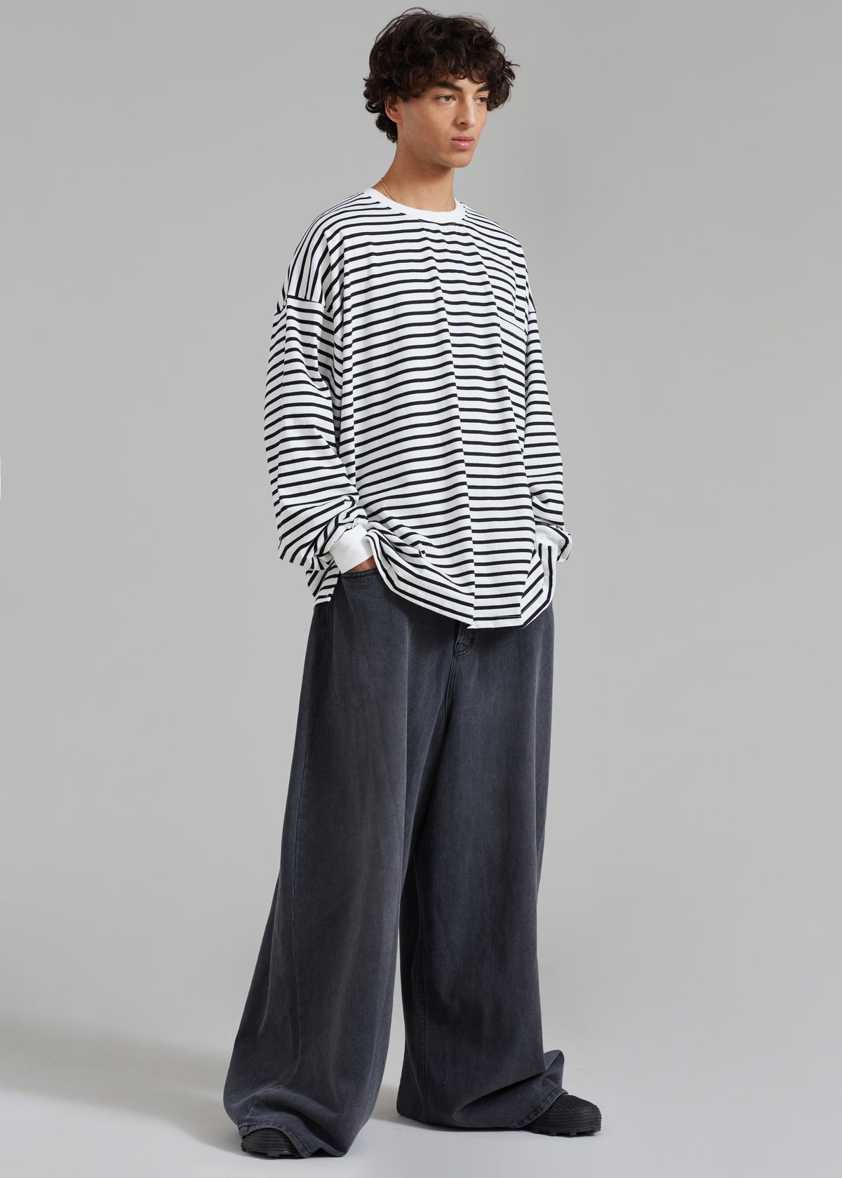 Cody Pocket Tee - Black/White Stripe - 13 - Cody Pocket Tee - Black/White Stripe  [gender-male]