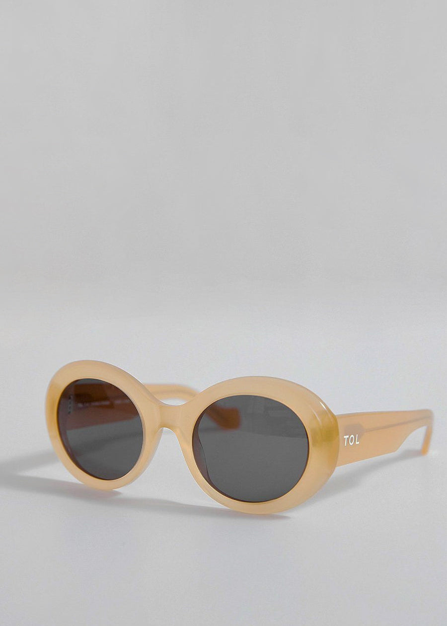 TOL Eyewear Double Round Sunglasses - Honey