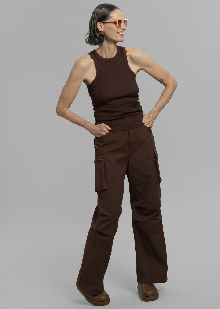 Valo Cargo Pants - Brown - 7