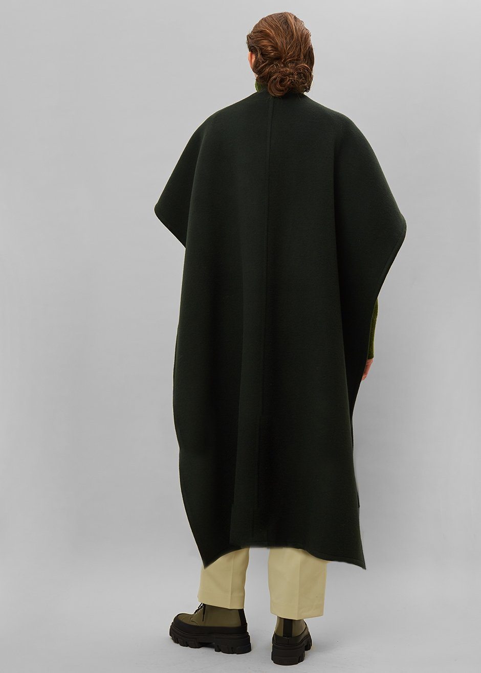 Verina Cape - Forest Green - 8